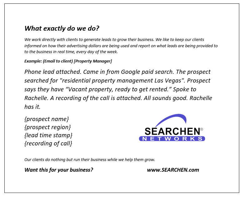 LEAD GENERATION