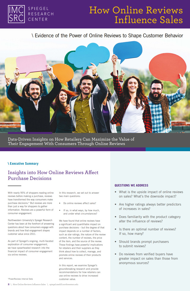 Improve Customer Reviews