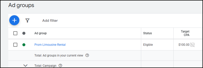 At first glance, there appears to be no way to edit ad-group settings.