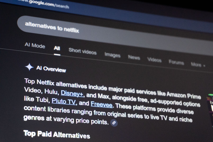 Google’s AI Overview answers a search using information gathered from multiple online sources.